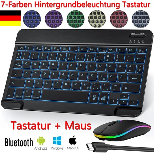 Qwertz bluetooth tastatur maus - bluetooth,