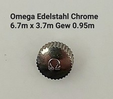OMEGA Krone Crown Edelstahl/Chrome 6.7m X 3.7m Gew 0.95m Tub 2.6m Guten Zustand 
