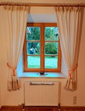 Vorhang selbstgenäht, Unikat