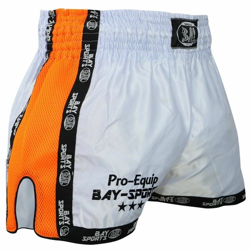 Bay kickboxhose weiß orange - kickboxhose,