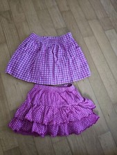 2x Rock Gr. 92 pink weiß