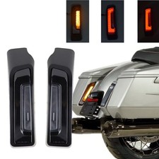 Schwarz Paar LED Heckfender