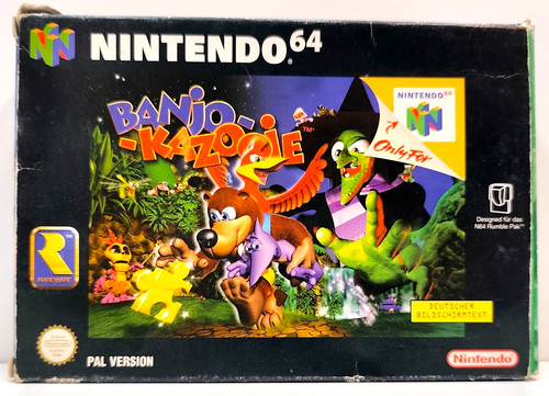Banjo kazooie nintendo - banjo-kazooie, 64