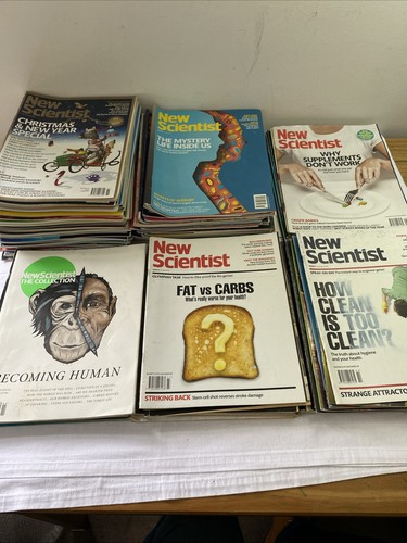 New scientist magazine bundle - scientist, magazine,