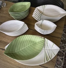 Villeroy & Boch Service Palm GARDEN Palmengarten Palm Leaf Speiseservice für 6 