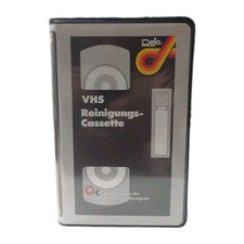 Deja VHS Reinigungskassette Kopfreinigungsband Videokopf Reinigung Videorecorder