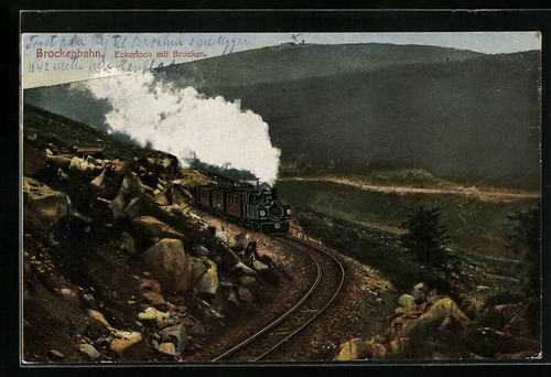 Brockenbahn eckerloch mit - brockenbahn,,