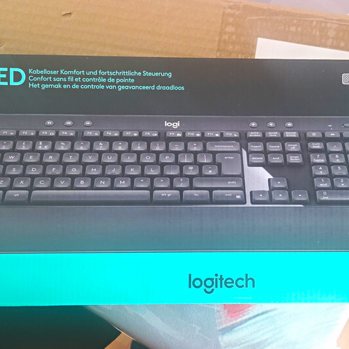 Logitech tastatur schwarz - logitech,