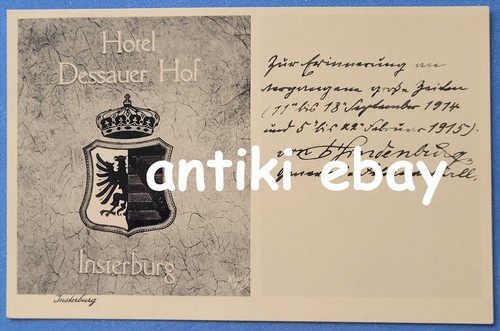 Ostpreußen insterburg - #,