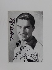 Hans Biallas - Fußball-Nationalspieler - original Autogramm - ca. 13x9cm - Foto