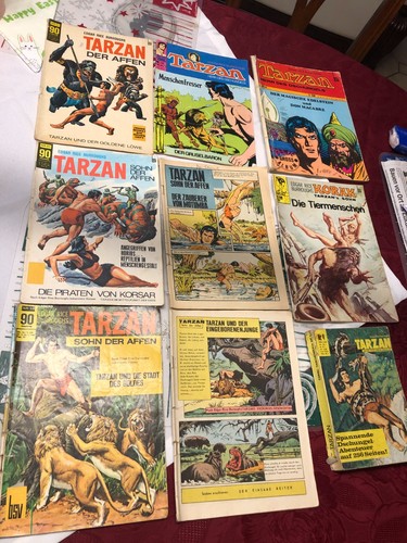 Tarzan korak comic sammlung - tarzan,