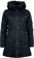 Vixxsin Übergangsjacke Damen Amboree Jacket schwarz Gothic, Rockwear