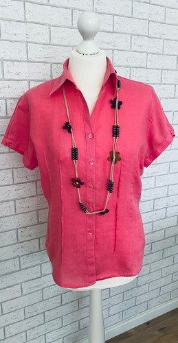 Milano leinenbluse pink - „milano“leinenbluse,,