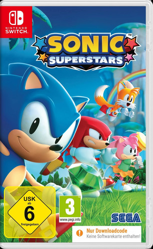 Sonic superstars für - sonic, nintendo