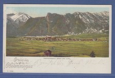 AK Gruss aus Oberammergau 