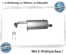 Endschalldämpfer für Mazda 2