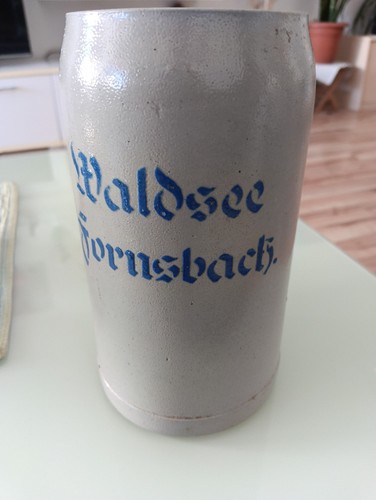Maßkrug steingut - 1l,,