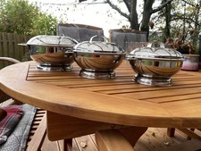 Warmhalte Töpfe aus Edelstahl neuwertig