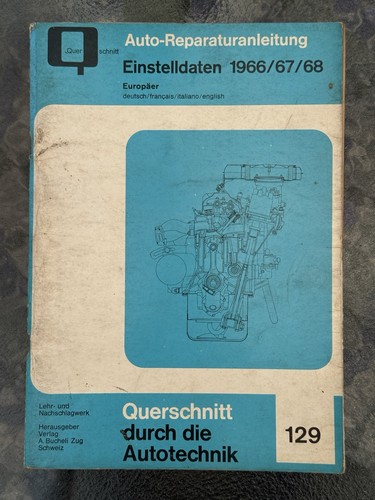 Bucheli 129 einstelldaten - nr.,