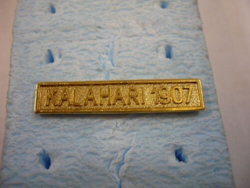 Gefechtsspange kalahari 1907 - gefechtsspange, "kalahari