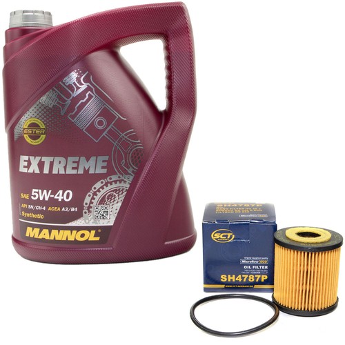 Motoröl set liter - 5w-40,
