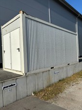WC Container gebraucht Weiss 6 m x 2,40m 