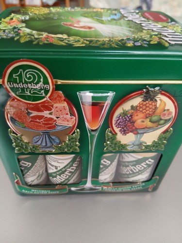 Underberg blech sammeldose - blech,
