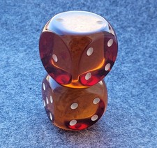 2X DDR Würfel 3,4cm