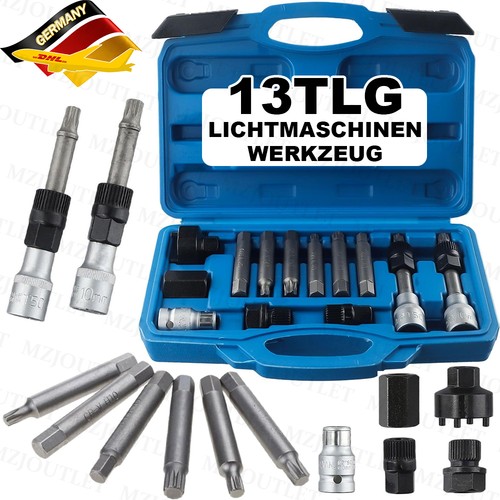 13tlg lichtmaschinen werkzeug - 13tlg,
