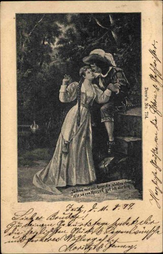 1899 stempel zeitz auf - 1899,