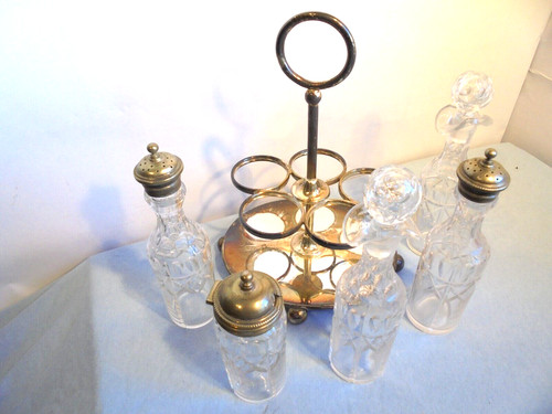 Antikes menage set - menage,