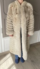 Emba pelzmantel fleece - fleece, fuchs