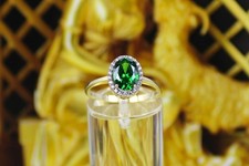 Chromdiopsid entourage ring - chromdiopsid, entourage-ring