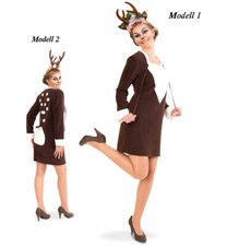 Damenkostüm-Set Rehlein Kleid