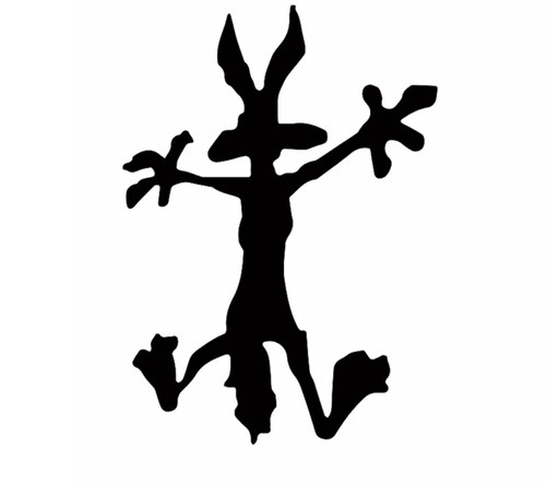 Wile coyote roadrunner - e,