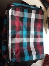 Dakine Notebook Laptop Umhängetasche kariert  Schultasche Messenger Bag