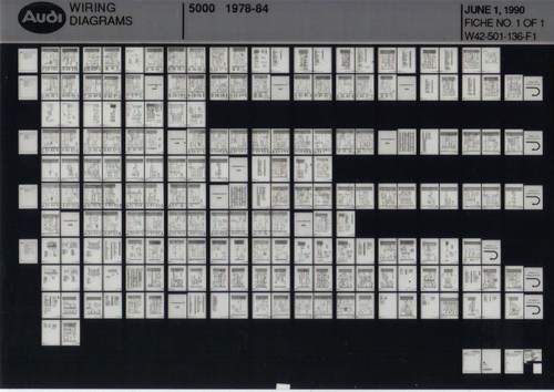 Audi 5000 1978 wiring - 5000, 1978-84_wiring