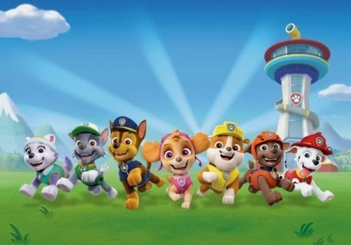 Paw patrol fototapete tapete - patrol,
