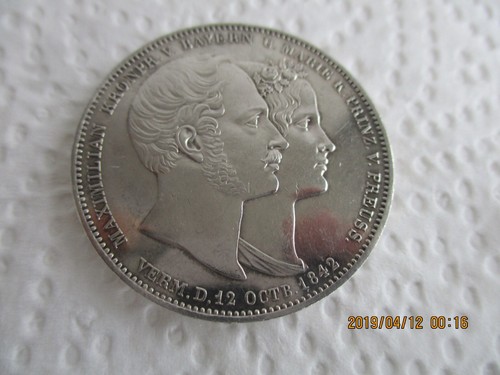 Silbermünze gulden bayern - 3,5,