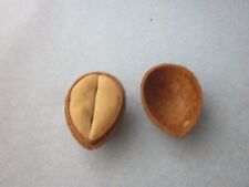 38677 antike Ringschatulle Ringetui Nuß Eichel Karton geprägt Goldschmied gut