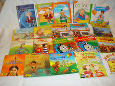 20  PixiBücher u.a. Sandmänchen Caillou Karo Thomas LOK Roter Traktor James Krüs