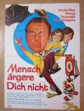 Filmposter * Kinoplakat * A1 * Mensch ärgere dich nicht * EA 1972 * U. Glas * #2