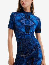 Desigual Damen Midi-Kleid