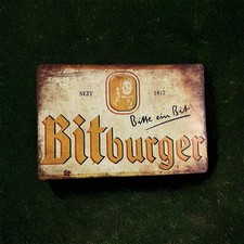 Blechschild Bier Bitburger