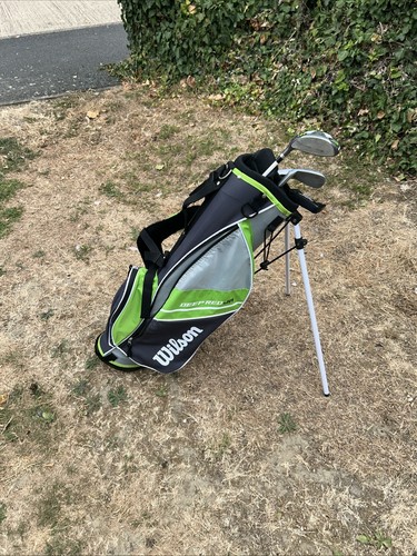 Wilson deep red junior golfset - deep,