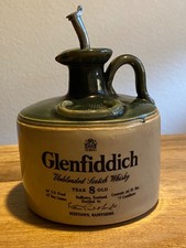 Glenfiddich Scotch Whisky Keramik Sammel Flasche