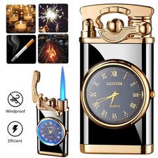 Feuerzeug mit Uhr