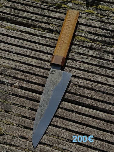 Handgemachtes küchenmesser - handgemachtes,