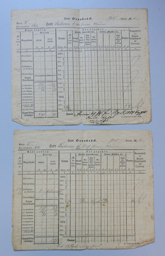 2161 historischer dokument - 2161/, 2x