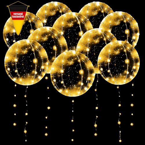 Led luftballons stück - 12,